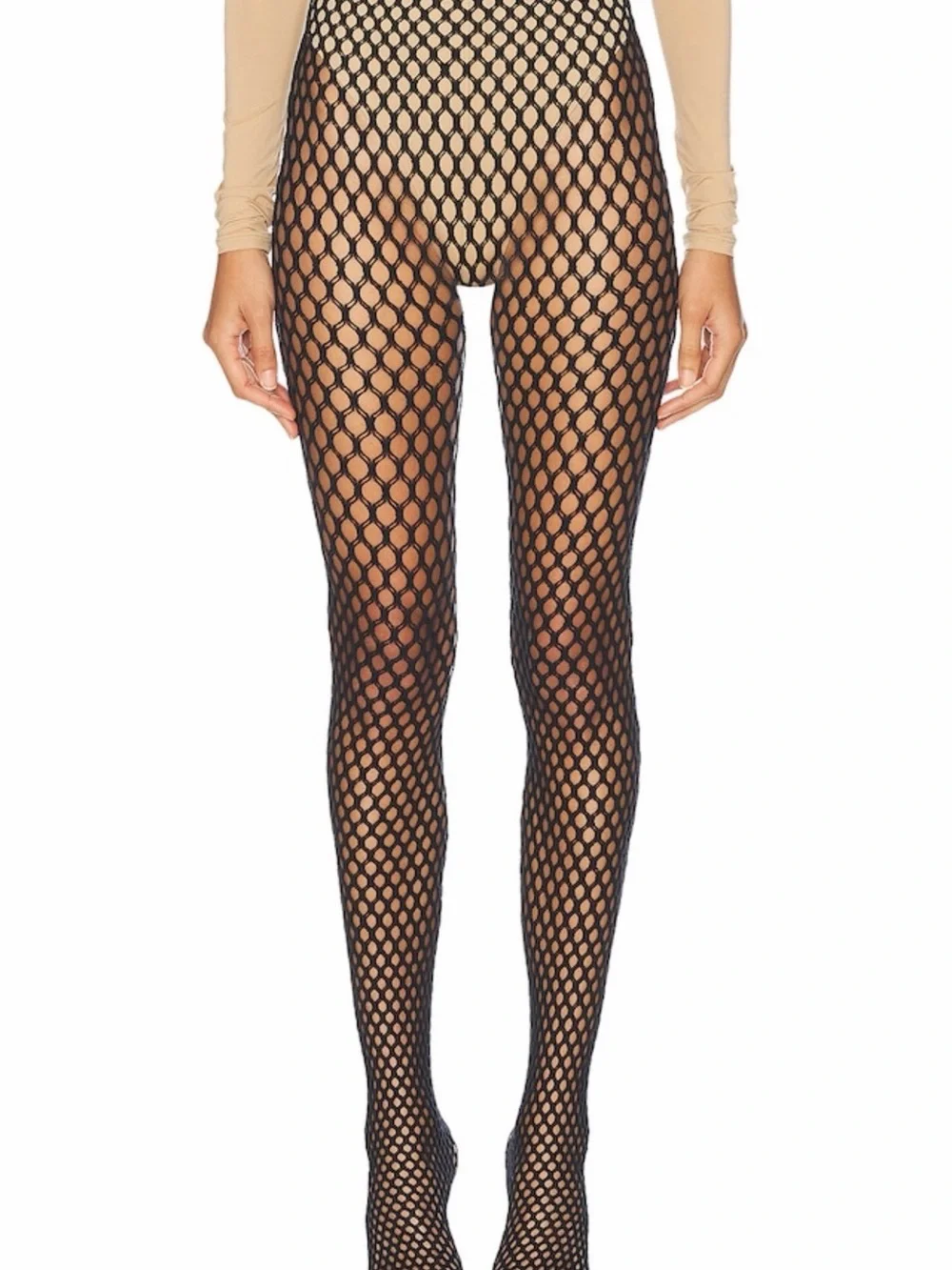 WARDROBE.NYC x Rosie Huntington-Whiteley RHW Web Tight in Black S/M